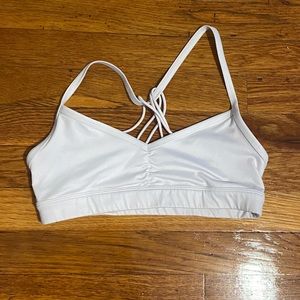Alo Yoga Sunny Strap Bra - White